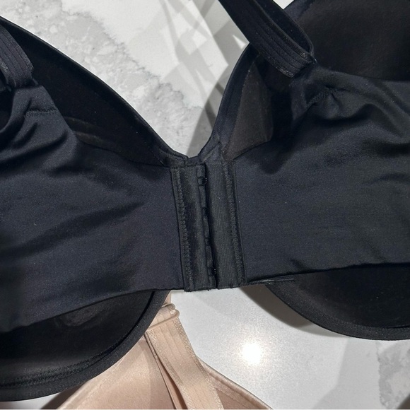 Bali 2 Elegant Black and Cream Women's Bra size 38DD - Picture 4 of 16